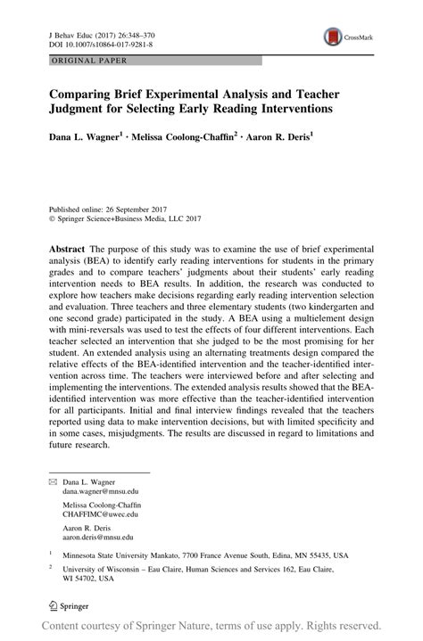 a judgement based on the results of an experiment|Judgment Rule 1 for Experimental Analysis – Reading Social .